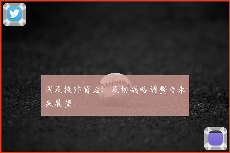 国足换帅背后:足协战略调整与未来展望