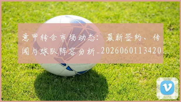意甲转会市场动态：最新签约、传闻与球队阵容分析_20260601134200_20260707012948